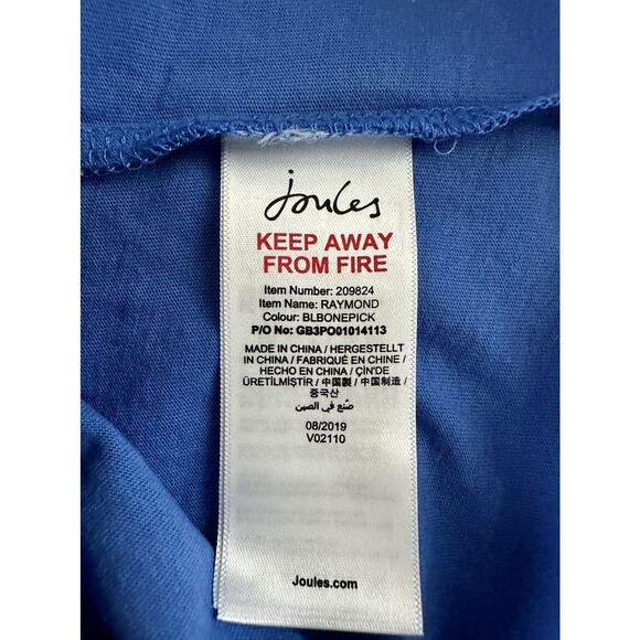 NWT Joules Blue Dinosaur Glow In The Dark T-Shirt Tee Long Sleeve Knit 2 - Picture 5 of 8